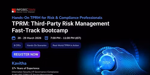 TPRM: Third-Party Risk Management \u2013 Fast-Track Bootcamp