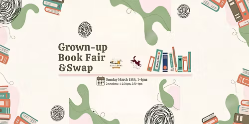 Grown Up Book Fair and Swap-Ardmore