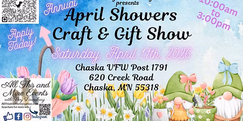 7th Annual April Showers Craft & Gift Show