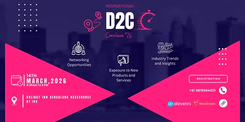 International D2C Conclave'26 | Bangalore 2026