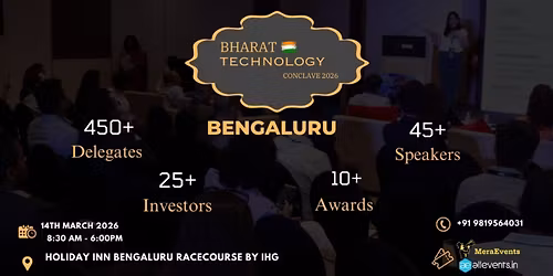 Bharat Technology Conclave 2026 | Banglore