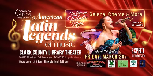 American Latin Legends of Music- Ultimate Tribute Show