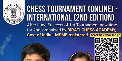 Chess Tournament Online -International -2nd Edition