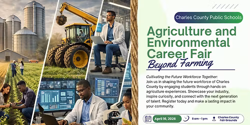 Charles County Public Schools - Agriculture and Environmental Career Fair