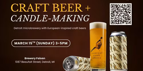 Craft Beer + Candle-Making Workshop