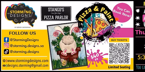 Pizza & Paint March @Stango's Pizza Parlor