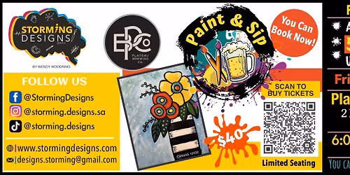 Paint & Sip March @Plateau Brewing Co.