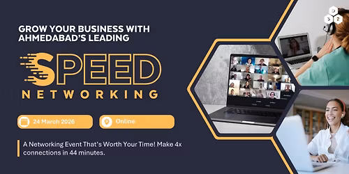 Ahmedabad's Leading Speed Networking Event