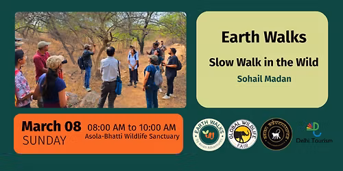 Slow Walk in the Wild at Asola-Bhatti Wildlife Sanctuary