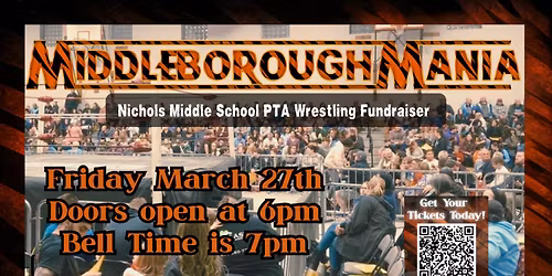 MiddleboroughMania Pro Wrestling Fundraiser