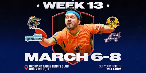 Major League Table Tennis - Hollywood