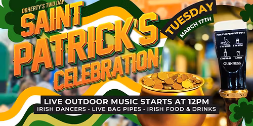 Doherty's 2025 St. Patrick's Day Celebration!