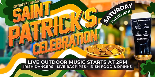 Doherty's 2026 St. Patrick's Day Outdoor Party!
