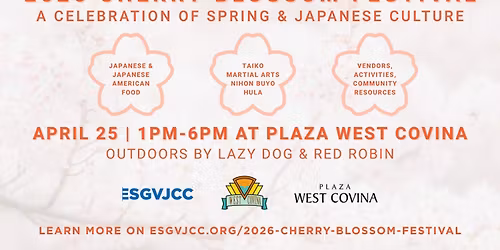2026 Cherry Blossom Festival in West Covina