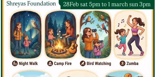 Shreyas foundation mother child over night camp