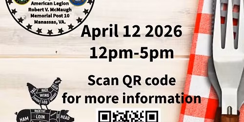 American Legion Post 10 Presents The Dan Frye Memorial BBQ Showdown