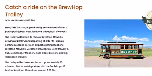 Brew Hop Trolley