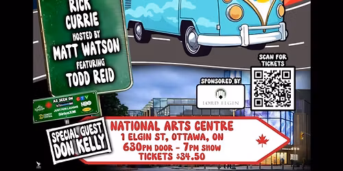 The Great Canadian Comedy Caravan Tour- Benefit Show For Ronald McDonald House