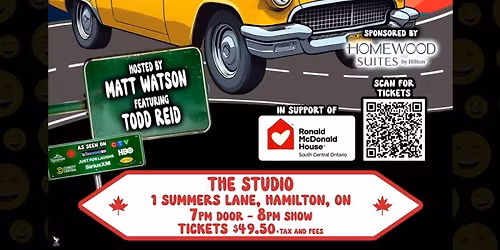 The Great Canadian Comedy Caravan Tour- Benefit Show For Ronald McDonald House South Central Ontario
