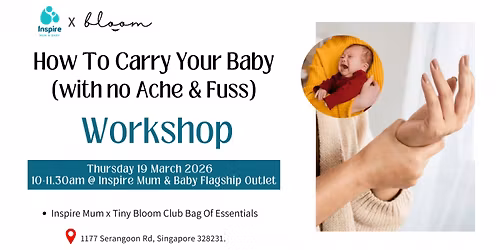 How to Carry Your Baby (Without the Aches) Workshop