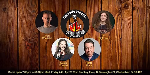 Comedy Huddle - April