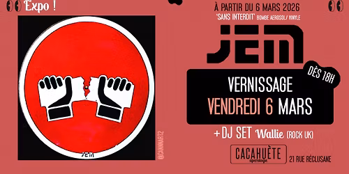 Vernissage Expo Cannnart + DJ SET Wallie rock UK