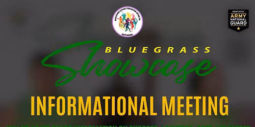 Bluegrass Showcase Informational Meeting