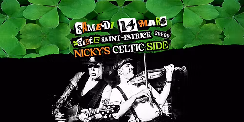 Concert Nicky's Celtic Side au BaR\u00e0BraV de Ribeauvill\u00e9