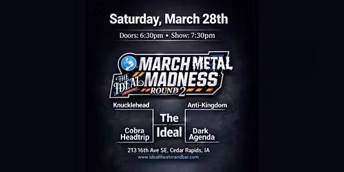 March Metal Madness Vol II