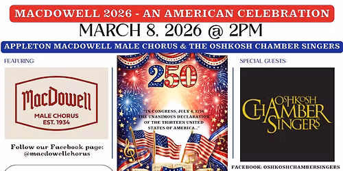 MACDOWELL 2026 - AN AMERICAN CELEBRATION