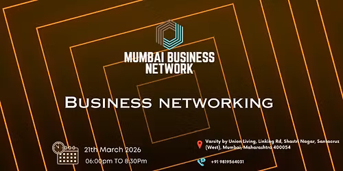 MUMBAI BUSINESS NETWORK | BUSINESS NETWORKING 2026