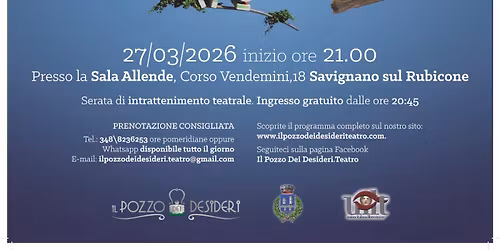 Giornata Mondiale del Teatro 2026