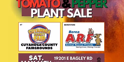 2026 Heirloom Tomato & Pepper Plant Sale benefiting Berea ARF