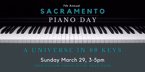 7th Annual Sacramento Piano Day