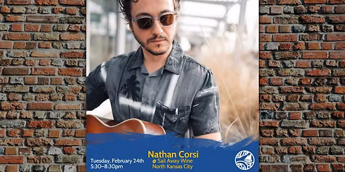 Nathan Corsi: Live Music Tuesdays at Sail Away Wine