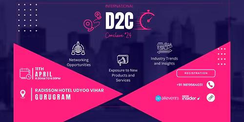 International D2C Conclave'26 | Gurugram 2026