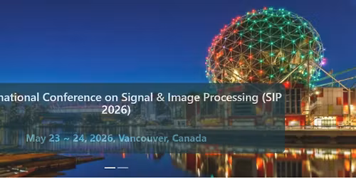 15th\u00a0International Conference on Signal & Image Processing (SIP\u00a02026)