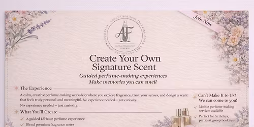 Perfume Creation Workshop