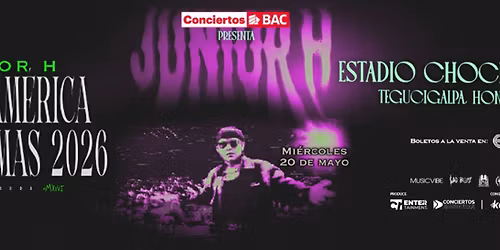 Junior H en Honduras 2026 \u2013 Latinoam\u00e9rica en L\u00e1grimas Tour