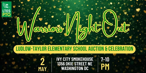Warriors' Night Out 2026: A Celebration and Auction Event for Ludlow-Taylor Elementary School