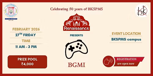 BGMI - Renaissance (4 Members per Team)
