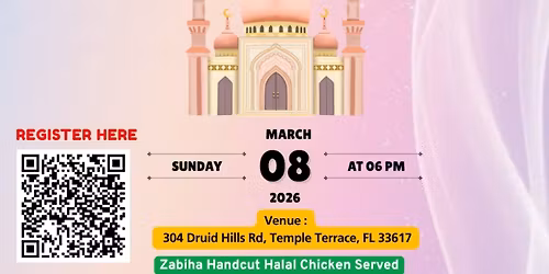 MATA 2026 Iftar Event in Tampa