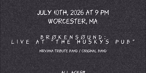 BROKENSOUND: NEW ENGLAND TOUR 2026