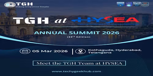TGH Participating at HYSEA Annual Summit 2026 \u2013 Enterprise Integration & Intelligent Automation