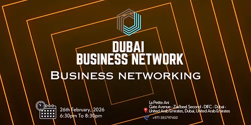 Business Networking Dubai 2026