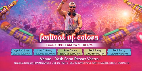 Aqua Holi Fest Pool Party