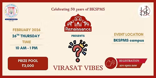 VIRASAT VIBES (3 Members per team)