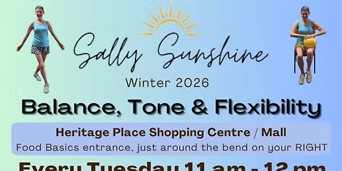 Balance & Flexibility Class for Seniors | Owen Sound Tues AM