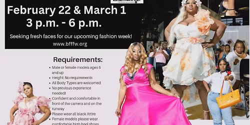 Model Casting Call for The 3rd Annual Birmingham Full Figured Fashion Week