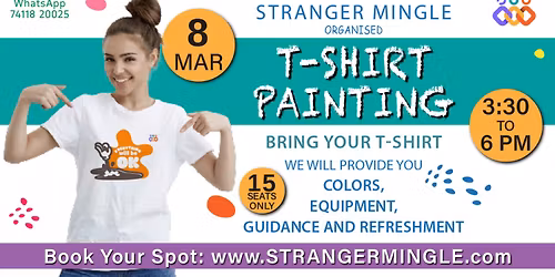 T-Shirt Painting Workshop | Bengaluru | 8 MAR